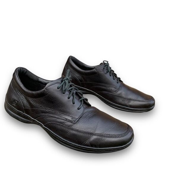 Born M3540 Black Leather Oxford Shoe Business Casual Men’s Size 11.5 - Picture 4 of 14
